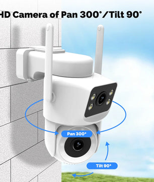 Moes 2.4GHz 8MP Outdoor Waterproof Auto Track Two Way Camera