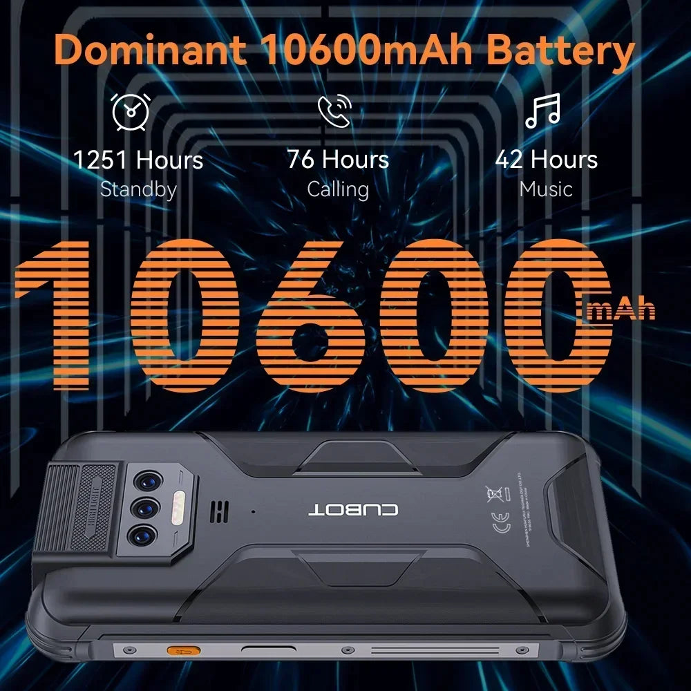 7500mAh 256GB Android Normal Screen Fast Charging Smartphone