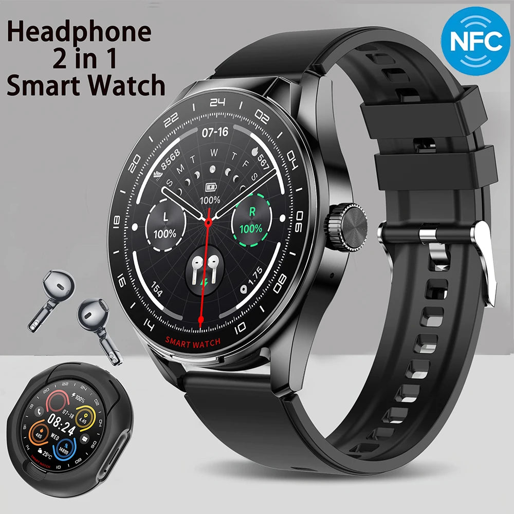 Alloy Waterproof Android Round Shaped Bluetooth Smartwatch