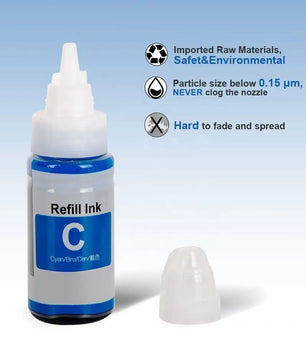 135ml Ink Refill Compatible For Canon PIXMA G2110 G3110 Printer