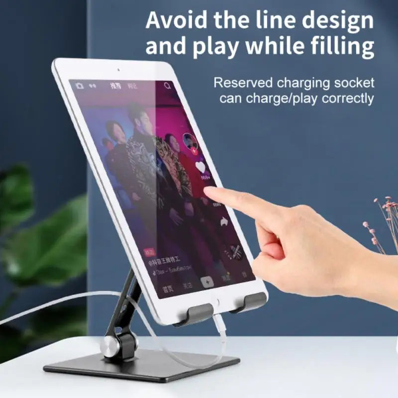 Aluminum Alloy Adjustable Angles Stand Bracket For Office Desktop