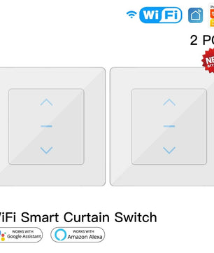 Moes 240V Plastic Curtains Motorized Roller Shutters Blinds Switch