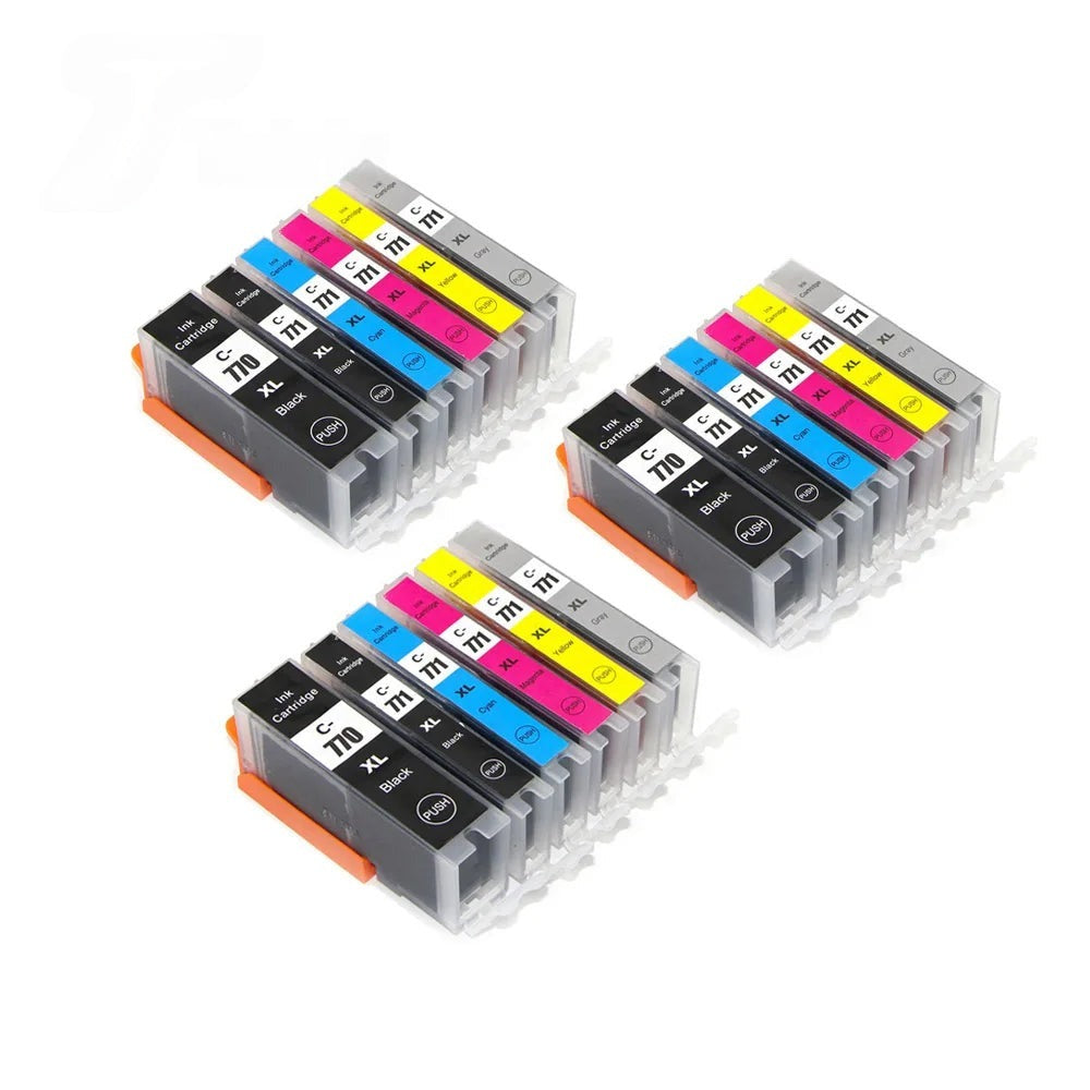 PGI770XL CLI771XL Ink Cartridge Compatible For Canon PIXMA MG7770 Printer