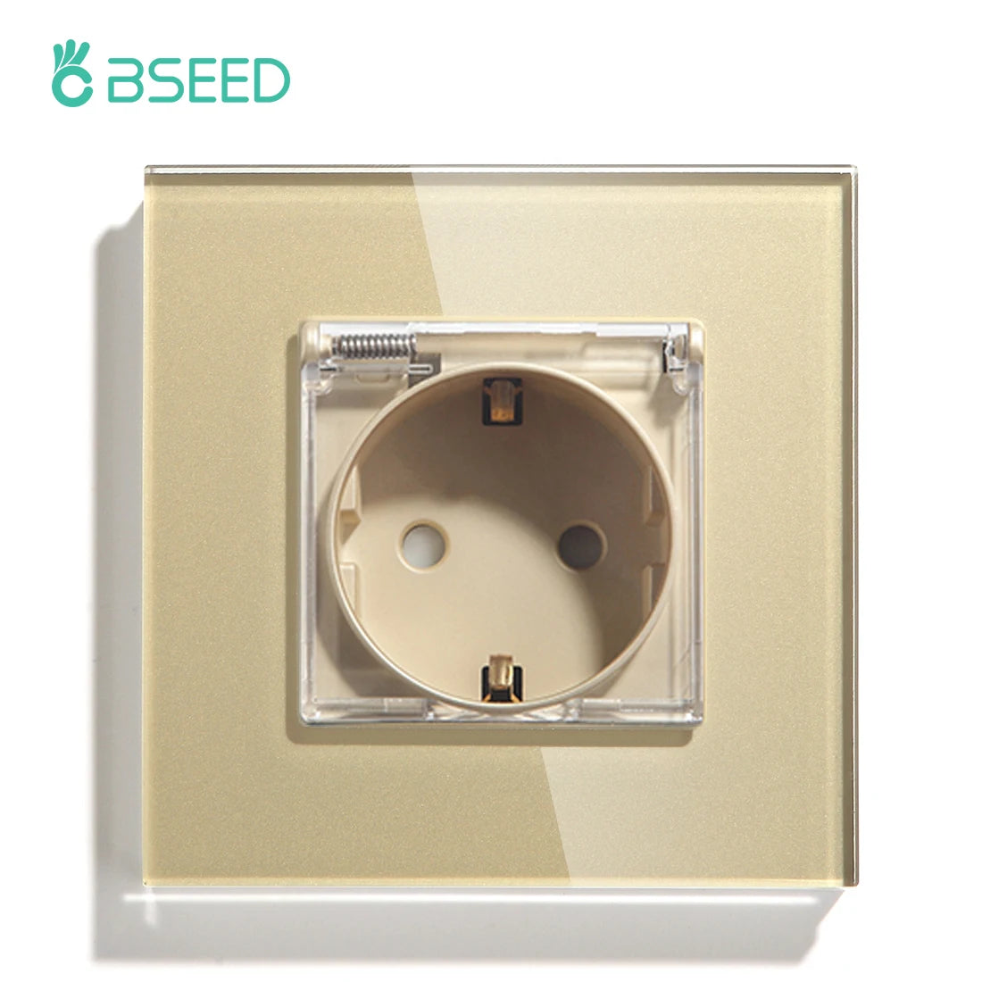 Bseed 16A Glass Panel Wireless WIFI Control Smart Power Socket