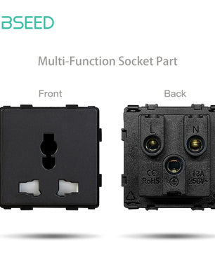 Bseed 13A Plastic Panel Wireless WIFI Control Smart Power Socket