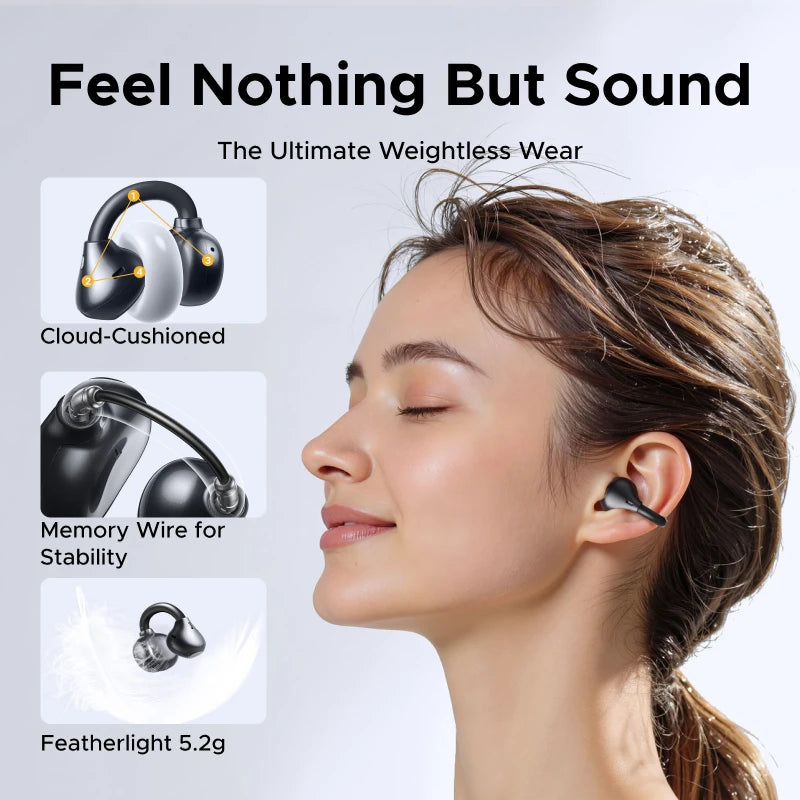 Silica Gel Dynamic Vocalism Bluetooth 6.0 Wireless Earphones