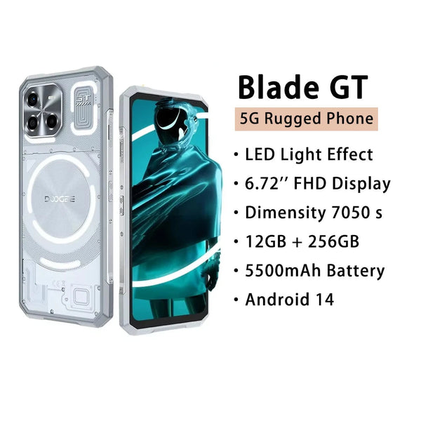 Blade GT 5G Rugged Android Normal Screen Fast Charging Smartphone