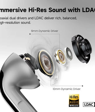 Plastic Dynamic Vocalism Bluetooth 6.0 Wireless Earphones