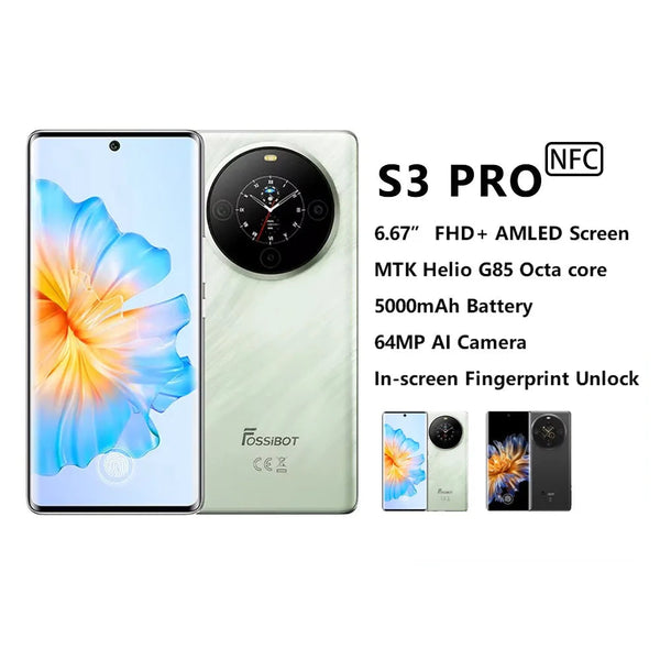 AMOLED S3 PRO Android Normal Screen Fast Charging Smartphone