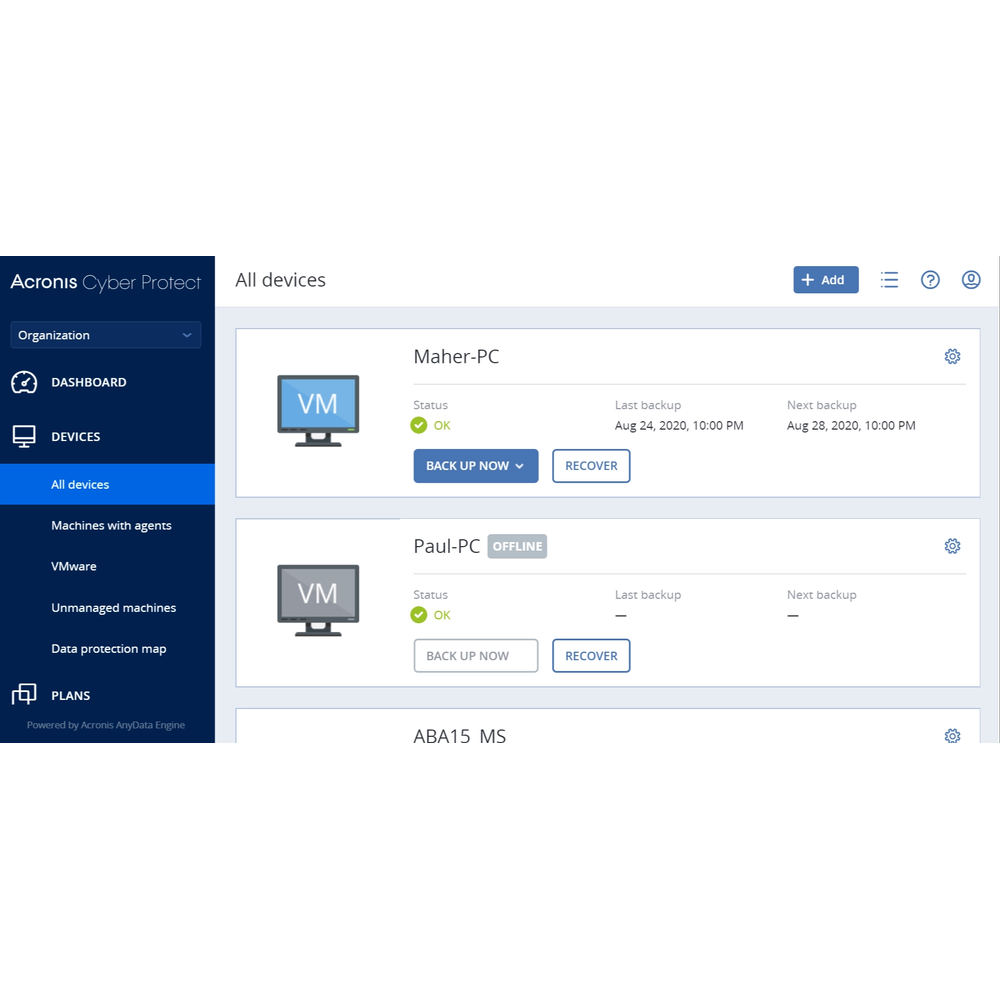 Acronis Cyber Protect Workstation