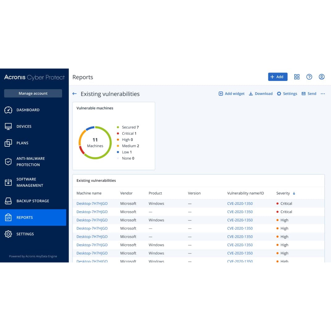 Acronis Cyber Protect Workstation
