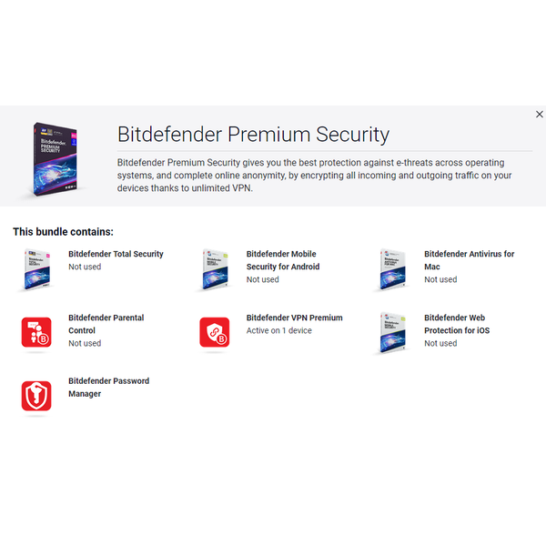 Bitdefender Premium Security 2023