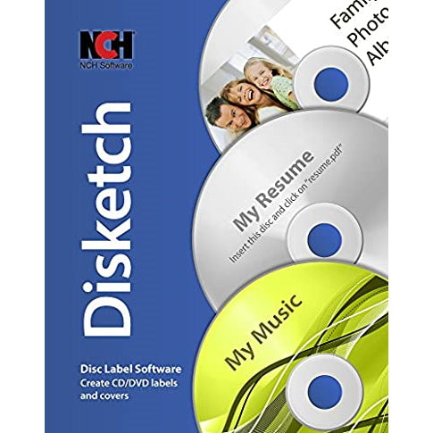 NCH Disketch Disc Label Plus