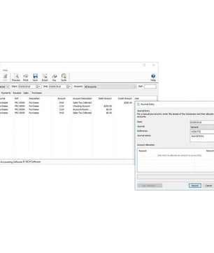 NCH Express Accounts Accounting