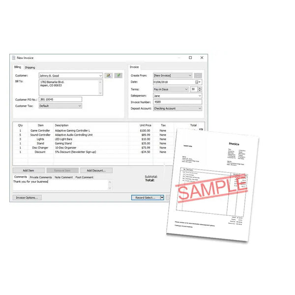 NCH Express Accounts Accounting