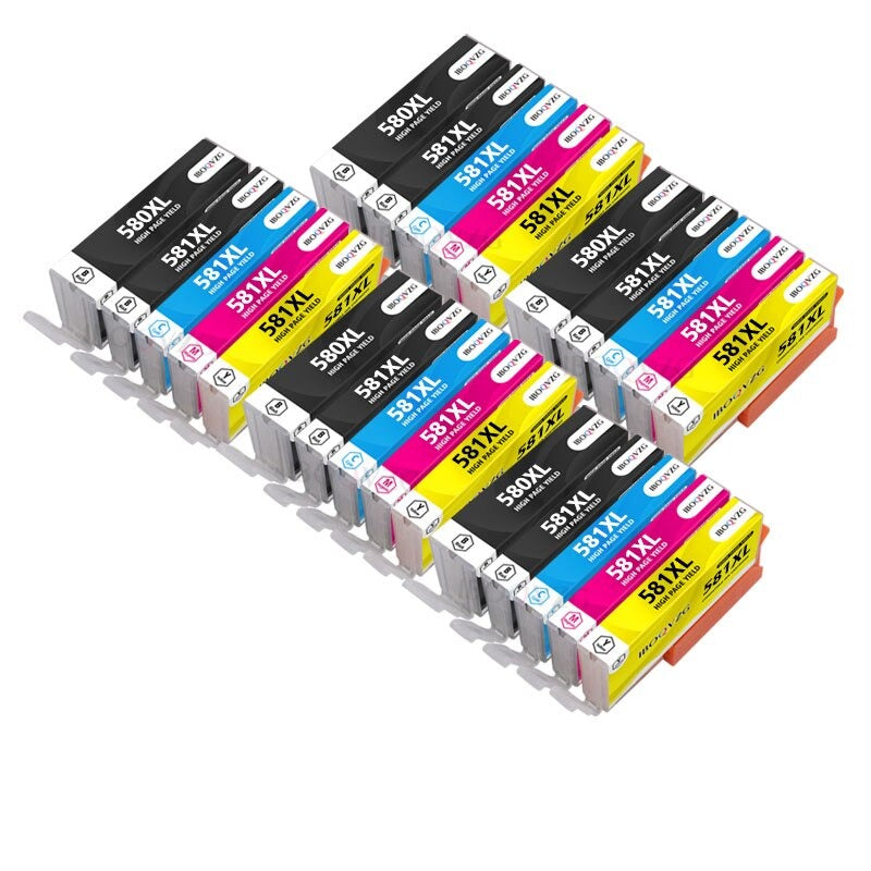 25ml PGI580 CLI581 Ink Cartridge For Canon TR7550-TR8550 TS6150-TS9150