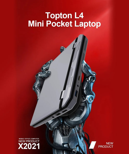 Topton Ultra Slim 128GB - 2TB SSD Celeron J4105 DDR4 Touch Laptop
