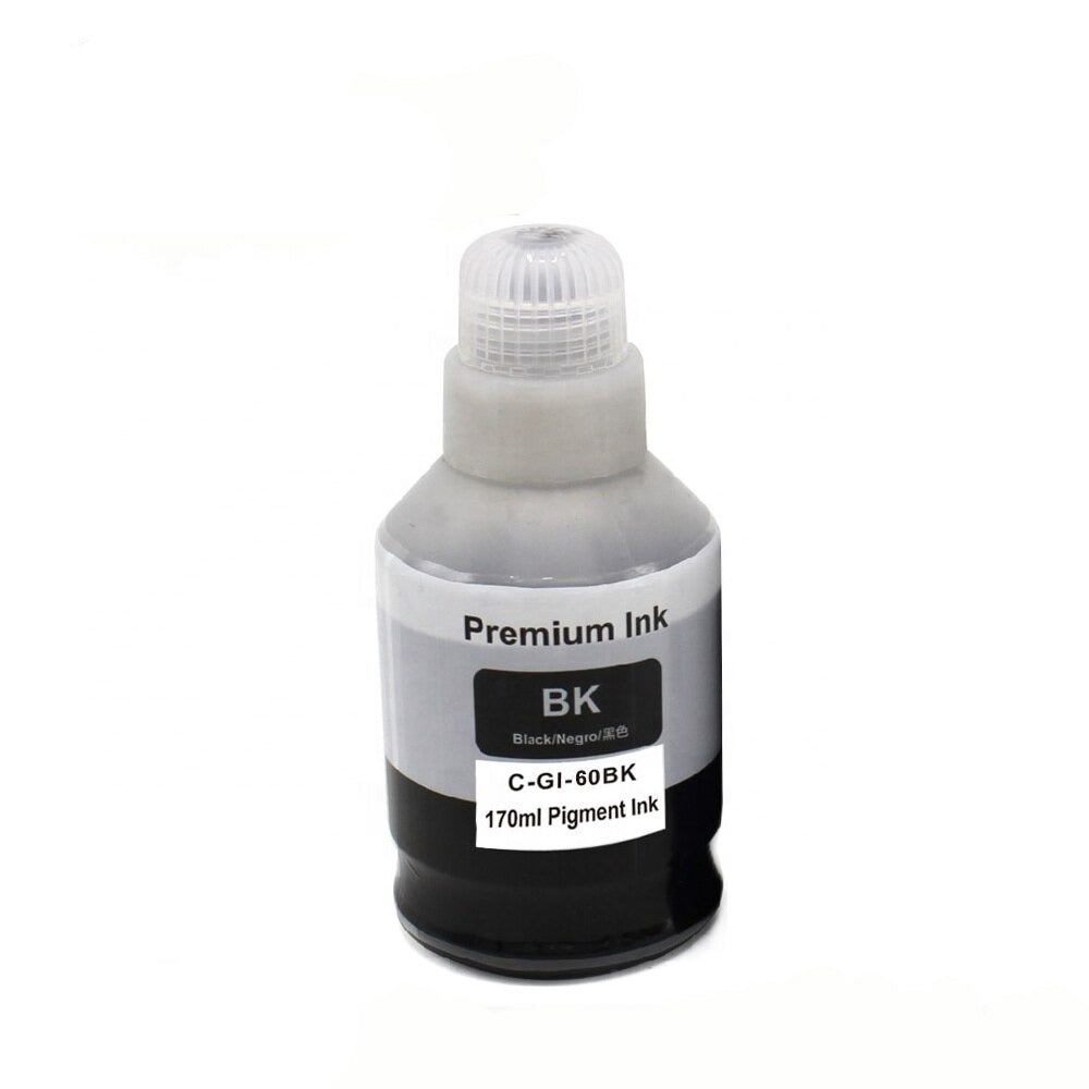 170ml GI-60 Compatible Ink Refill Kit Bottle For Canon G6060 G6065