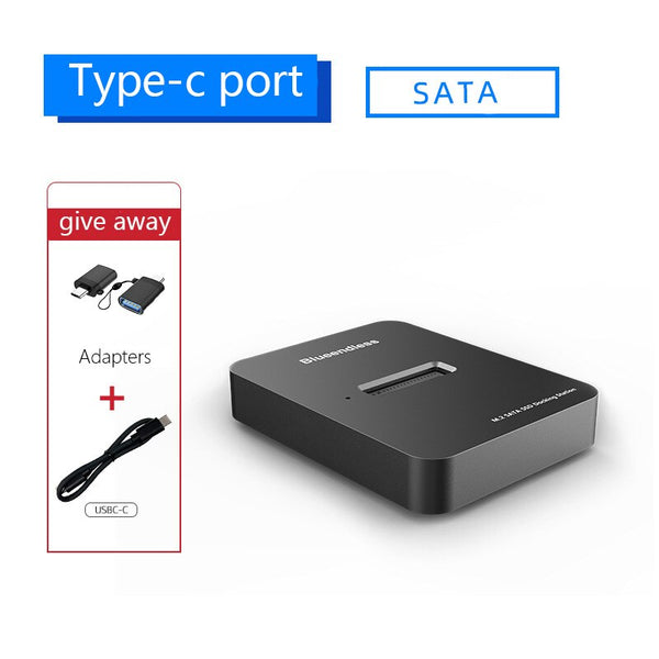USB 3.1 Type-C SATA M.2 SSD Mobile Hard Drive Box