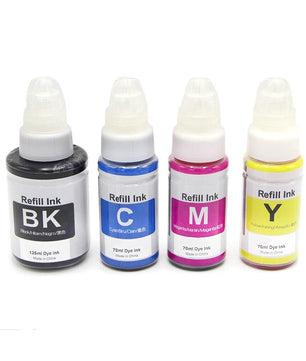 135ml GI-490 GI-590 Ink Refill Kit For Canon PIXMA G1000-G4000 inkjet