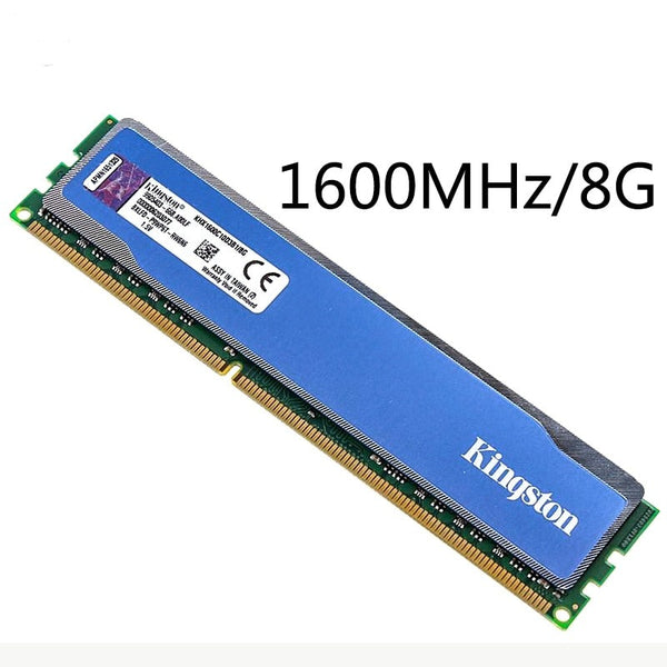 8GB DDR3 1.5V 1600MHz 240 Pins Memory RAM  For Desktop