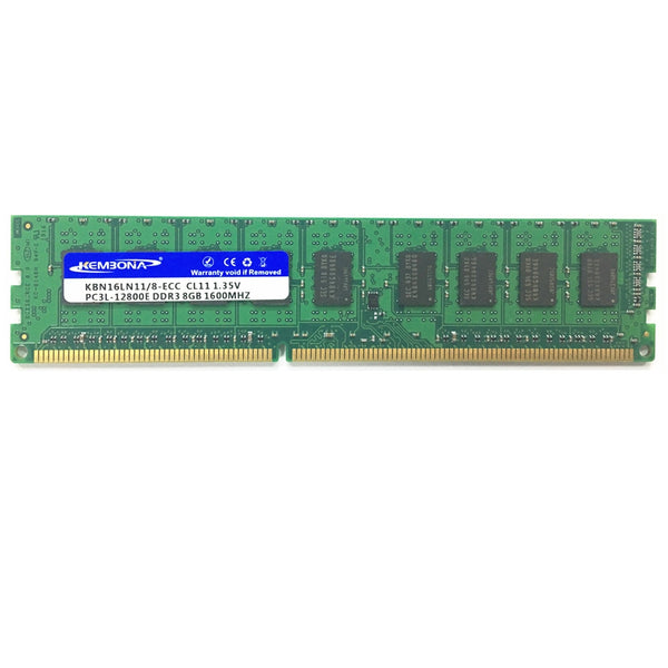 8GB 1.35V 240 Pins DDR3 1333-1600 MHz Memory RAM For Desktop