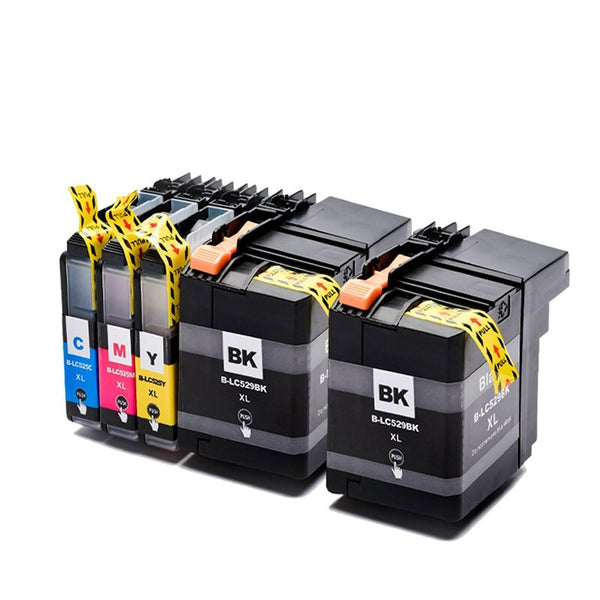 Compatible Color Ink Cartridge For LC529 XL LC525 XL Series Printers