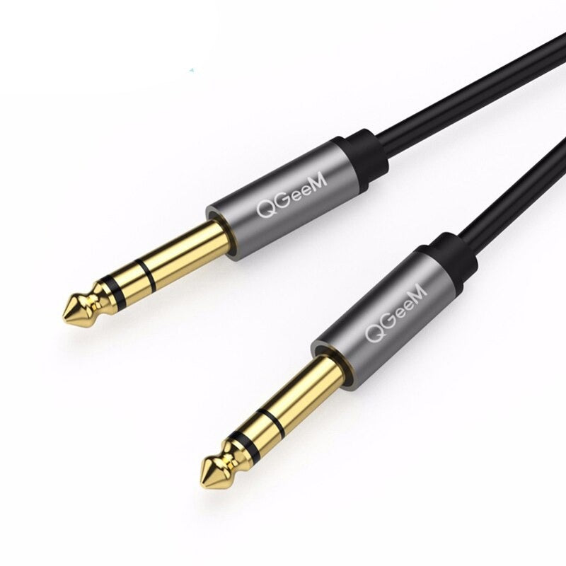 6.35mm Speaker Line Jack Audio Cord Cable For Phone