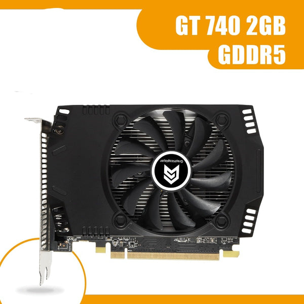 2GB GDDR5 GT740 Nvidia Series Video Graphics Card For Desktop