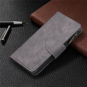 Leather Protective Shockproof Elegant Flip Case For Apple Phones