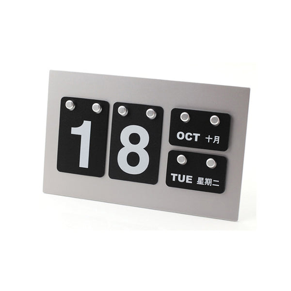 Polystyrene DIY Office Business Desk Card Stand Calendar