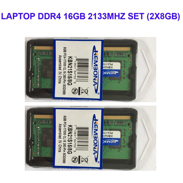 16GB 1.2V 260 Pins DDR4 2133-2666 MHz Memory RAM For Desktop