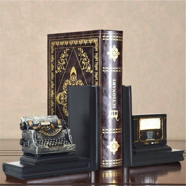 Synthetic Resin Retro Telegraph Luxurious Office Book Holder
