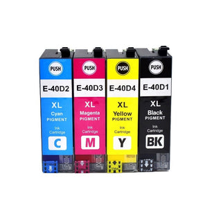 Color Compatible Inkjet Cartridge For Epson E-40D1- E-40D4 Series