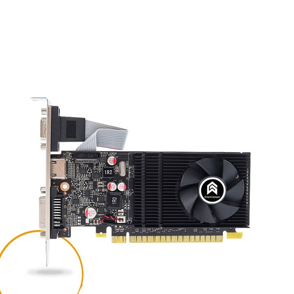 1GB GT210 Single Fan Video Graphics Card For PC