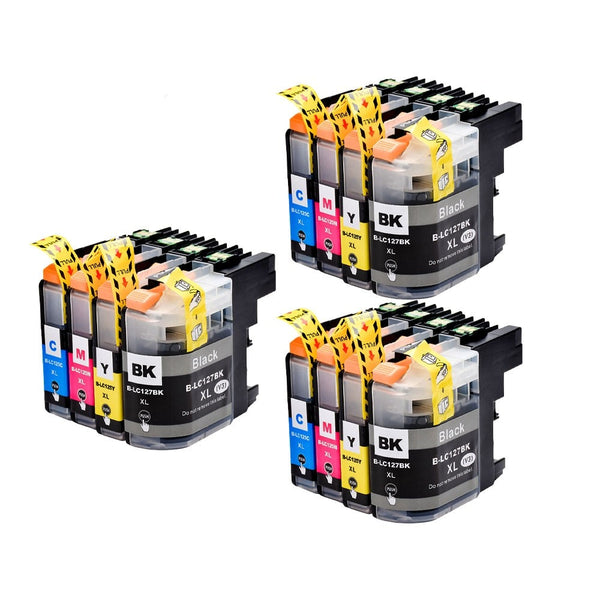 LC125XL - LC127XL Ink Cartridge For Brother MFC-J4410DW-J4710DW/DCP-J4110DW