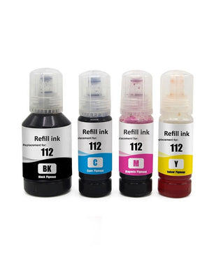 127ml T112 Ink Refill Kit For Epson L6550-L15160/M15140 Printer