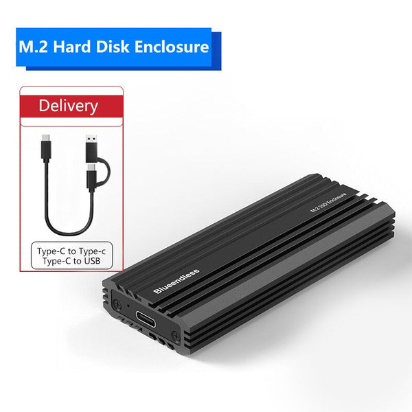 USB 3.0 Type C Dual Protocol Mobile SSD Drive Enclosure