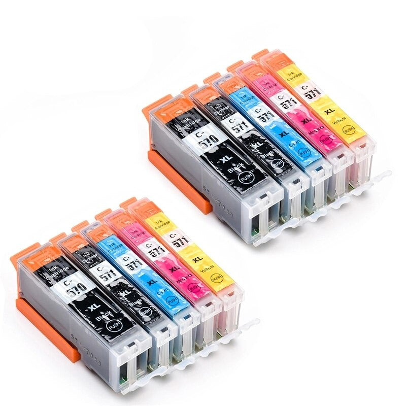 PGI-570 CLI-571 Ink Cartridge For Canon PIXMA MG5750 - MG7750