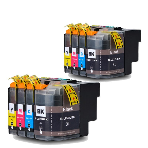 LC22UXL Ink Cartridge For Brother DCP-J785DW MFC-J985DW Printer
