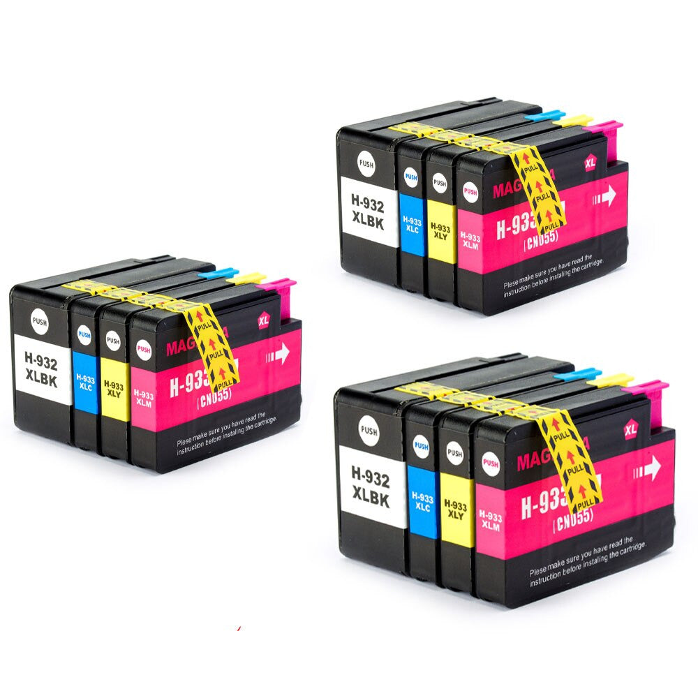 Compatible Ink Cartridges For HP Officejet 932XL 933XL