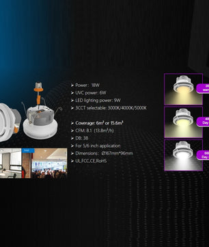UV Downlight Sterilizer (Wholesale Only)
