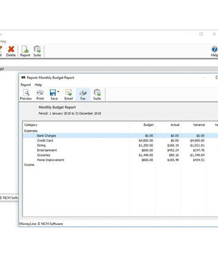 NCH MoneyLine Personal Finance