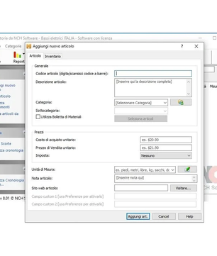 NCH Inventoria Stock Manager