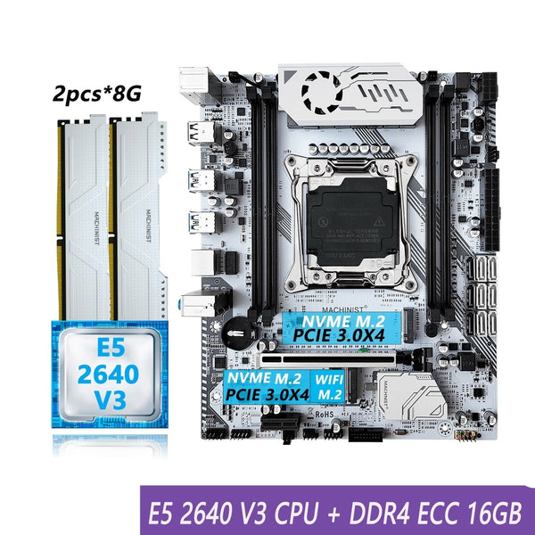 LGA 2011-3 Intel Xeon E5 2640 V3 DDR4 16GB RAM Motherboard Kit