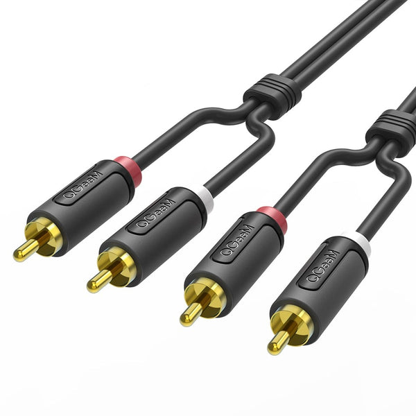 4mm Jack Connector Splitter Audio Cable For TV