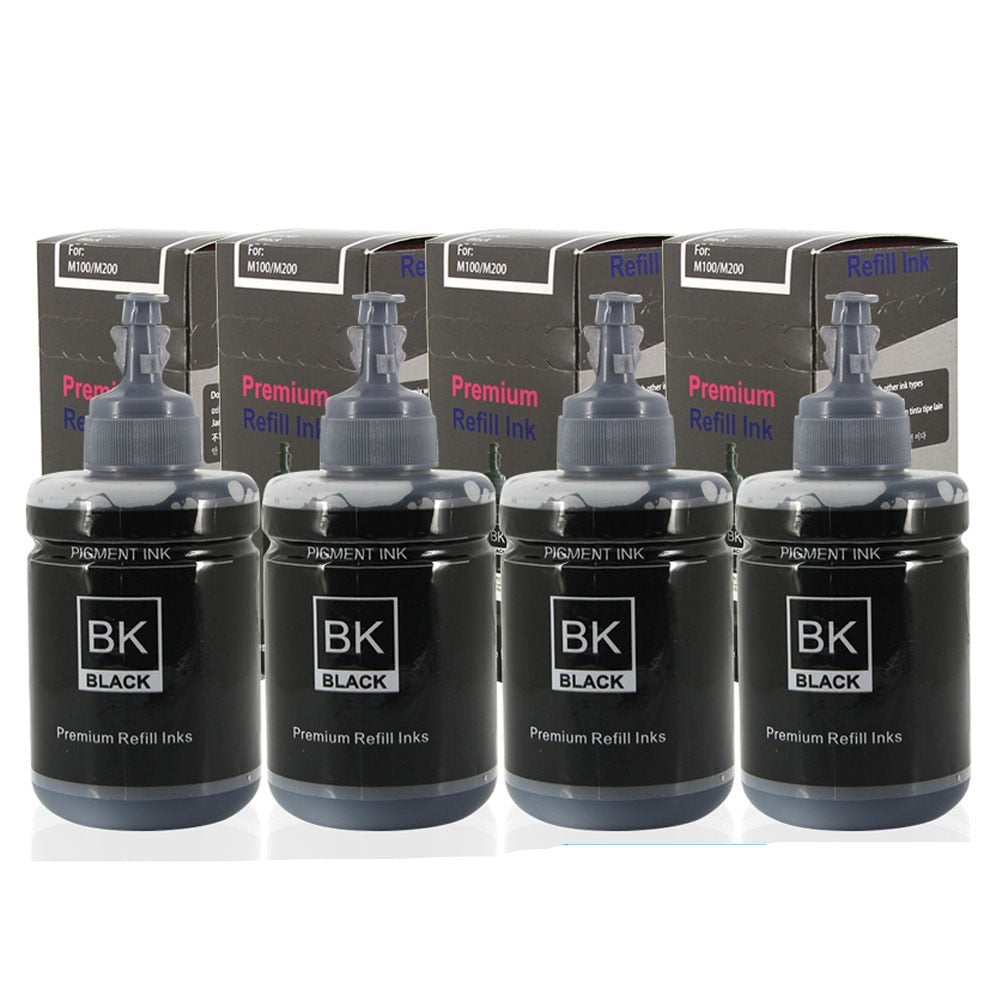 140ml T7741 Ink Refill Kit For Epson M100/-M205/L606-L1455