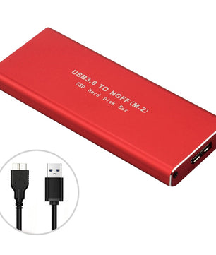 External M.2 USB 3.0 SSD Cooling Metal Case Enclosure