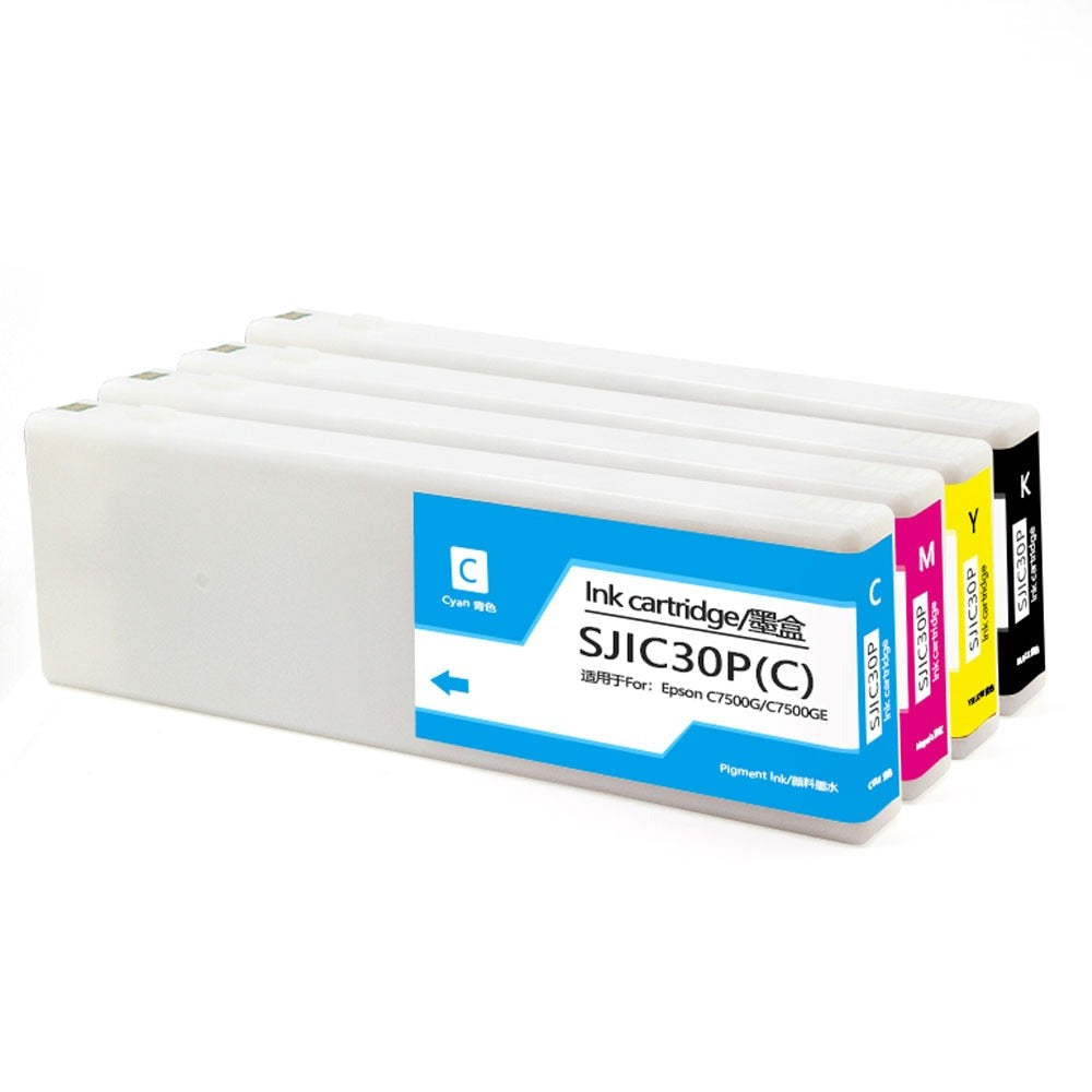 SJIC30P Compatible Ink Cartridge For Epson C7500G C7500GE Printer