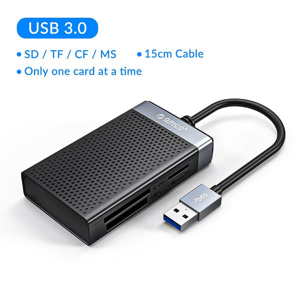 4 In 1 USB 3.0 Type - C Card Reader Memory Card Adapter